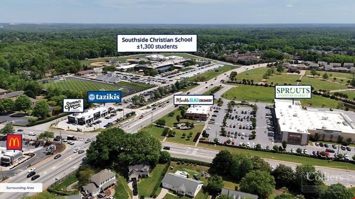 ±42,800 SF Anchor Suite Available | Rare Opportunity on Woodruff Road’s Busiest Intersection