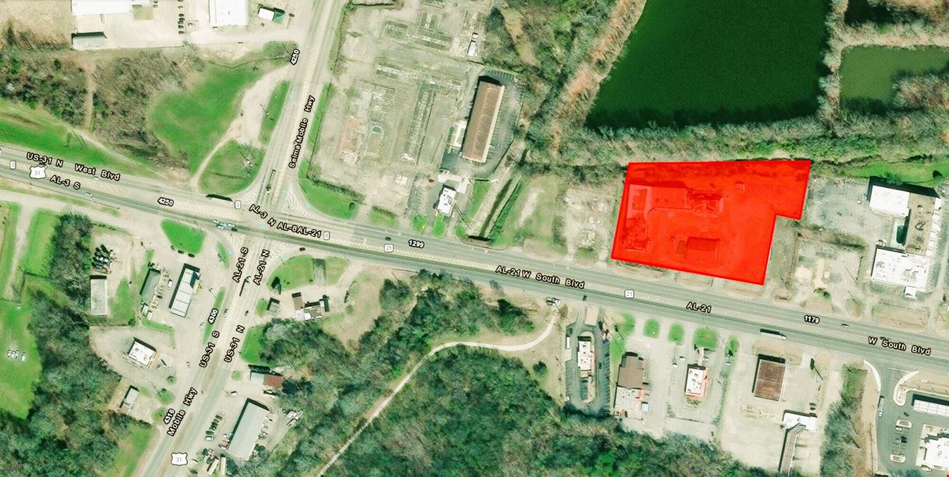 1150 W South Blvd – Industrial Outdoor Storage / Truck Parking Opportunity
