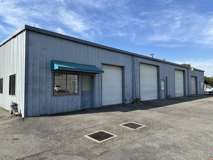 Industrial Buildings Near the Highway