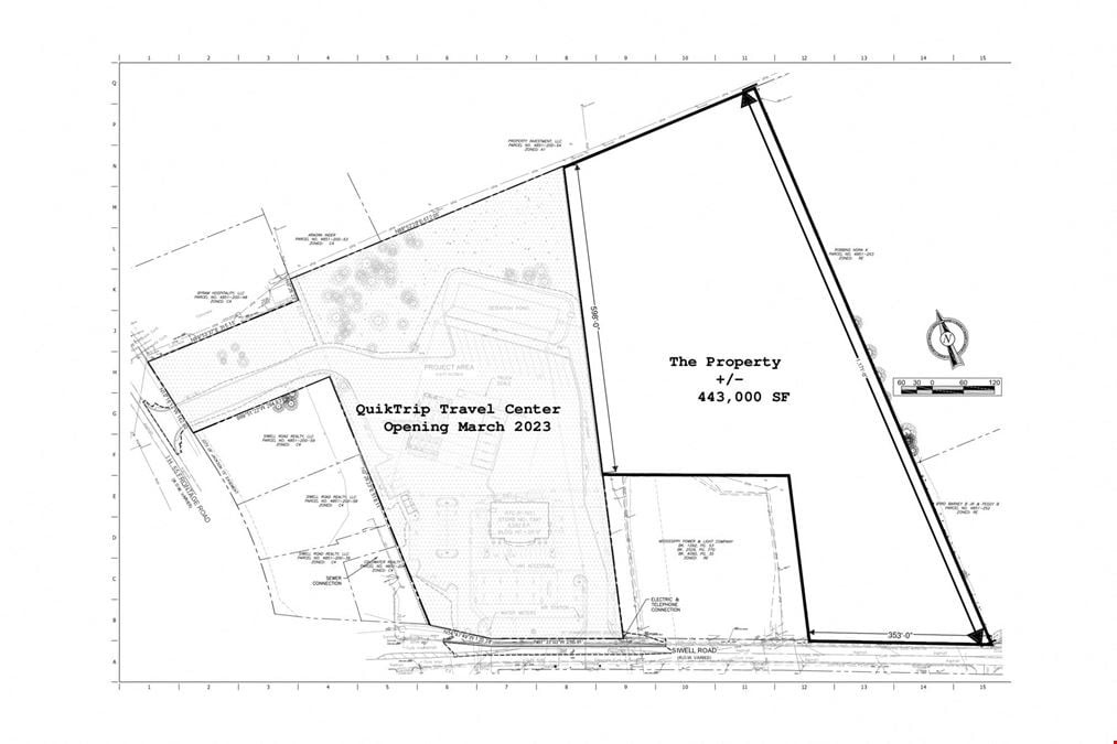 10.17 Acres on Siwell Rd