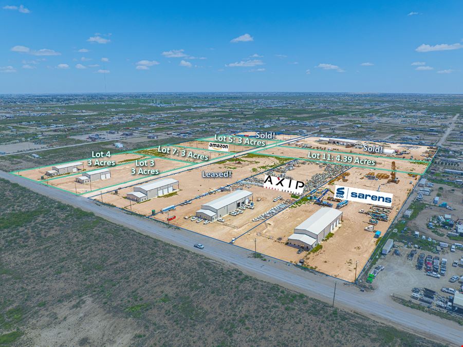 Odessa West Industrial Park - 3-4.39 AC Lots