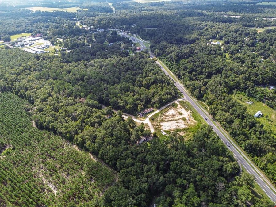 10 ± Acre Commercial Development Retail Site in Fort White