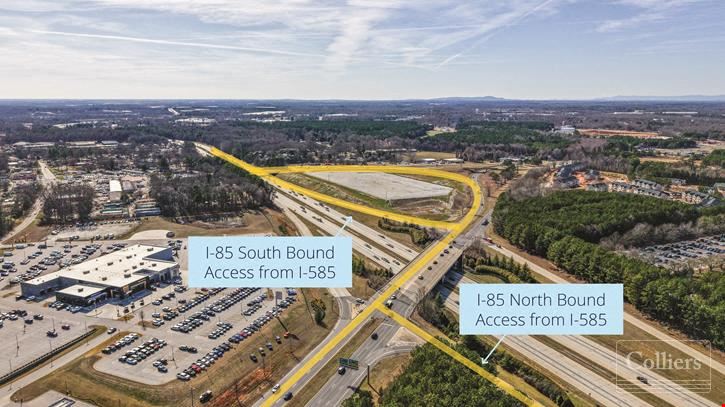 IOS/Truck Storage Available at I-585/85 Intersection