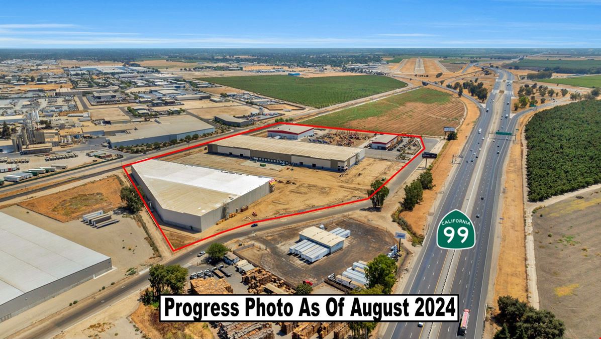 Brand New Concrete Tilt Up Industrial Buildings in Visalia's Industrial Park