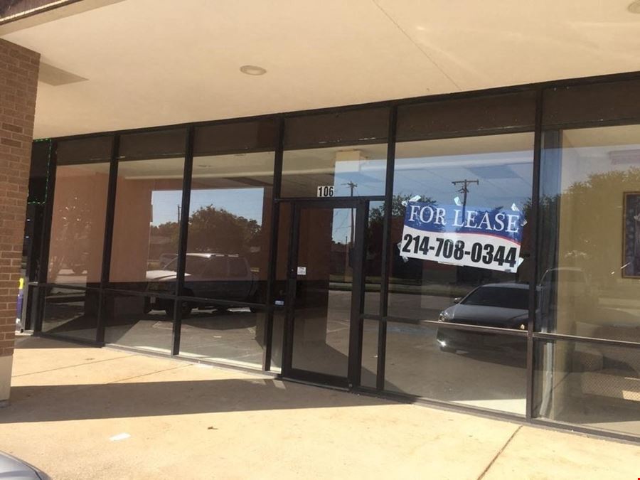 Retail/Office space along high traffic road in Mesquite 