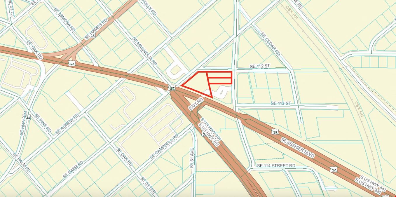 Prime B4-Zoned Outparcel at Belleview's Busiest Corner