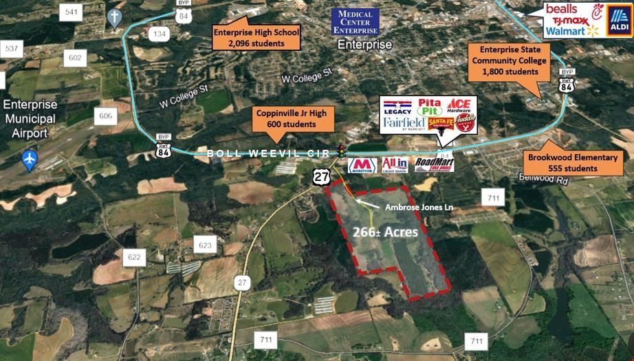 266± Acres of Opportunity Zoned Development Land