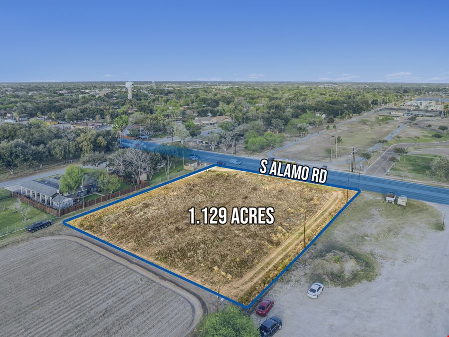 1.129 Acres on S Alamo Rd