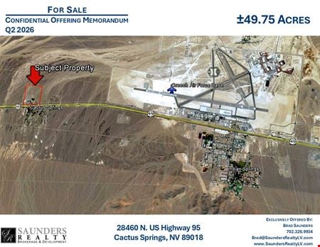 Preview of VacantLand space for Sale at 28460 N. US Highway 95