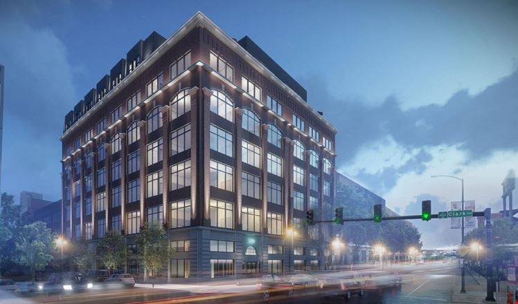 Preview of Retail space for Rent at 300 S. Broadway