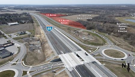 Preview of VacantLand space for Sale at I-69 @ County Line Road
