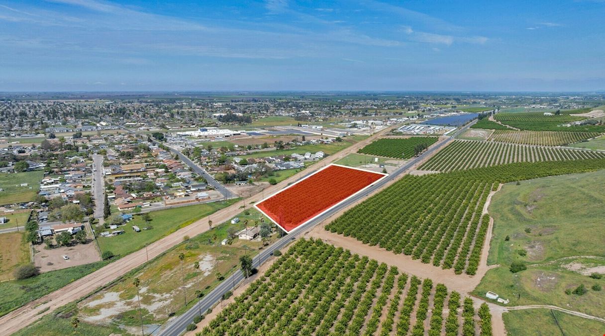 ±4.88 Acres of Vacant Residential Land in Porterville, CA