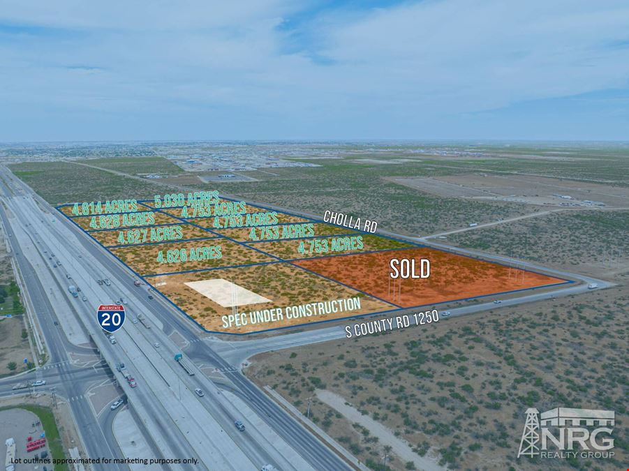 9 Lots on Interstate 20 for Custom Build to Suit!