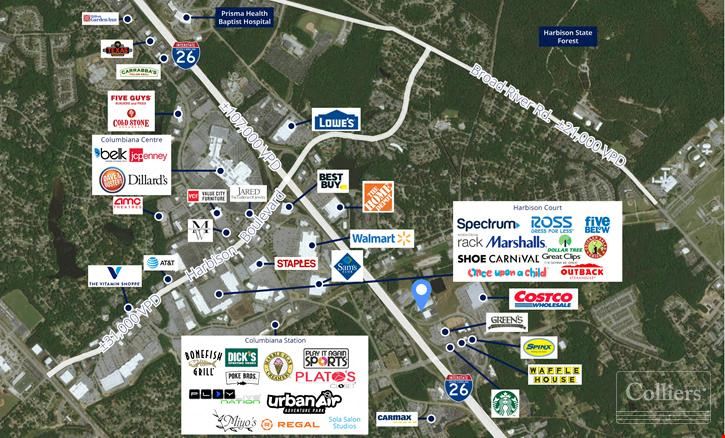 ±5,720 Square Feet of Flex Space Adjacent to I-26 | Columbia, SC