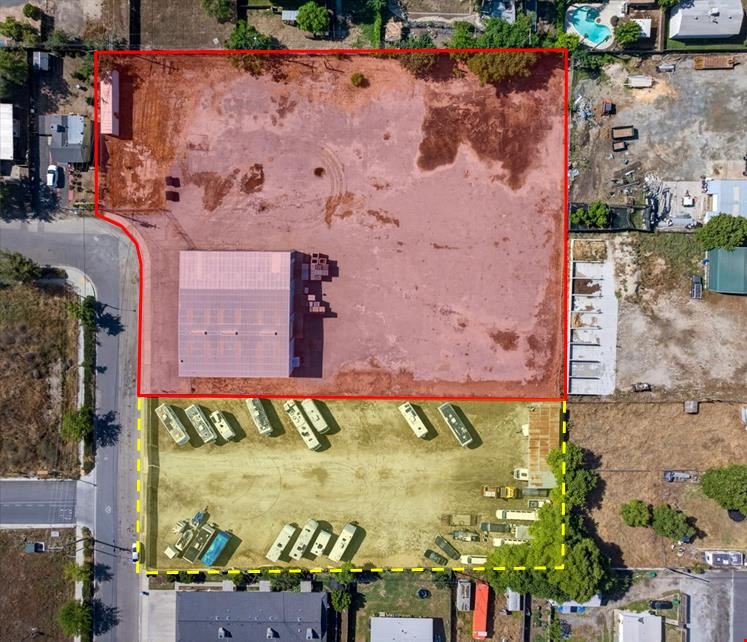 ±6,375 SF WAREHOUSE + ±1.75 AC LAND FOR LEASE IN PORTERVILLE, CA