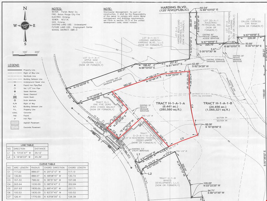 ±6.44 Acres Across from Baton Rouge Airport