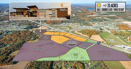 Preview of VacantLand space for Sale at SWQ of I-41 and State Rd 60