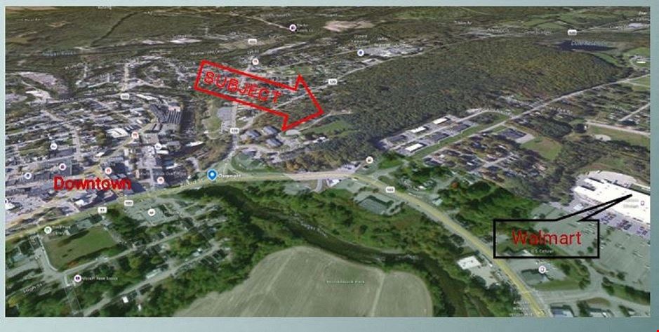land for 52 units overlooks downtown
