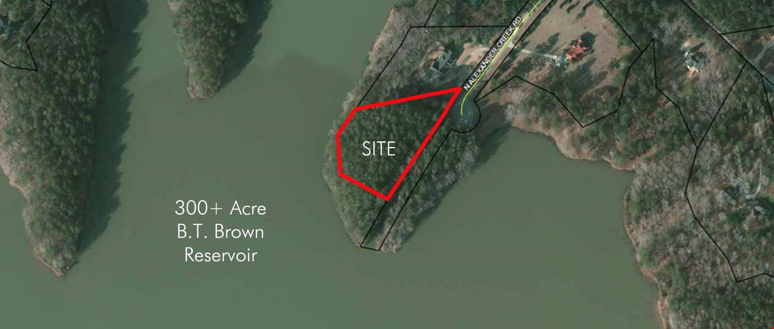 +/-1.37 Acre Waterfront Lot For Sale