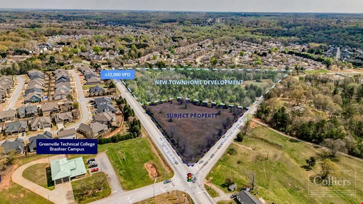 ±2-Acre Corner Site for Sale in Simpsonville, SC