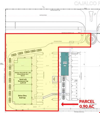 Preview of VacantLand space for Rent at 21705 Cajalco Expressway