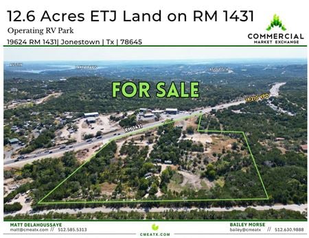 Preview of VacantLand space for Sale at 19624 Ranch Road 1431