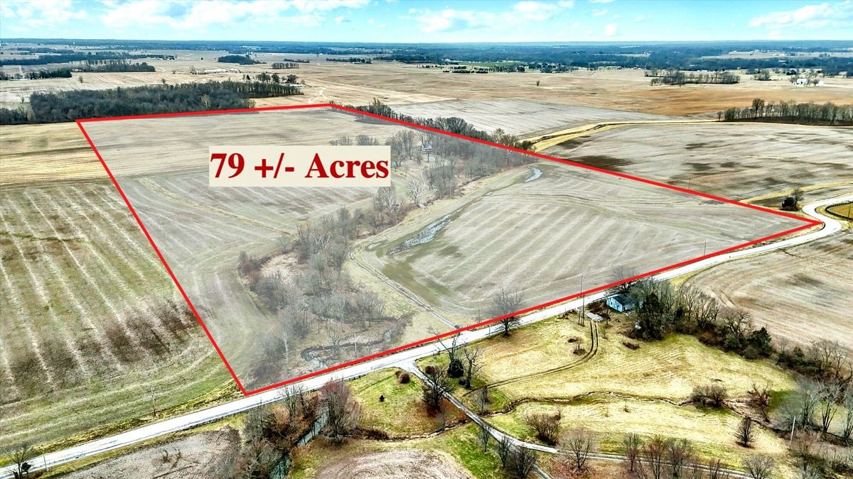 150 + Acres of Farm Land Available in Franklin Indiana!