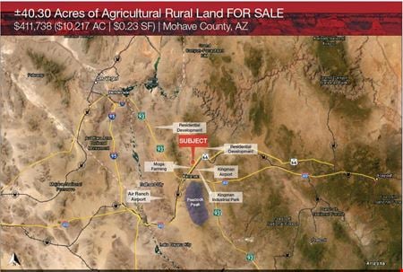 Preview of VacantLand space for Sale at ±40.30 Acres of Agricultural Rural Land