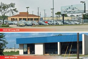 Portfolio of 2 Properties: 2830 NE Loop 410 & 8301 Vicar Dr