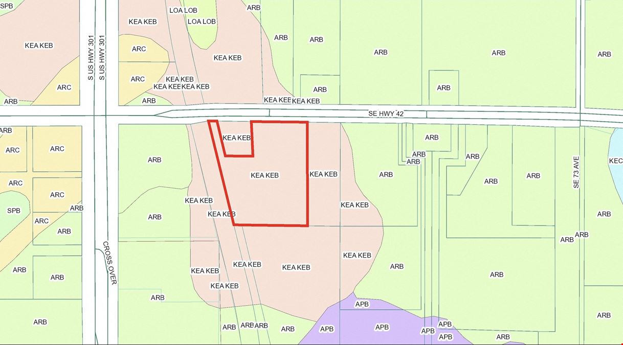 5.5+/- Acres Commercial Land