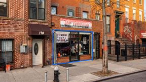 800 SF | 188 Tompkins Avenue | Bed-Stuy Vanilla Box Retail/Office With Backyard for Lease