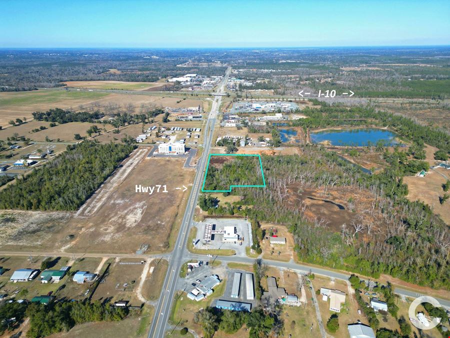 3.58 Acres Commercial Tract I-10 SR71