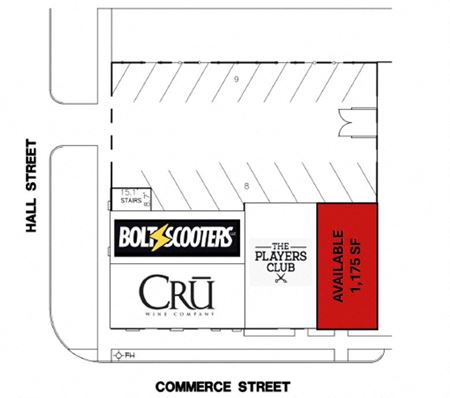 Preview of Retail space for Rent at 3101-3107 Commerce Street