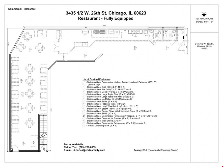 RESTERAUNT SPACE IN CHICAGO AVAILABLE!