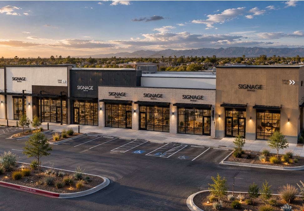 New Construction Retail Center – Shadow Anchored by Walmart