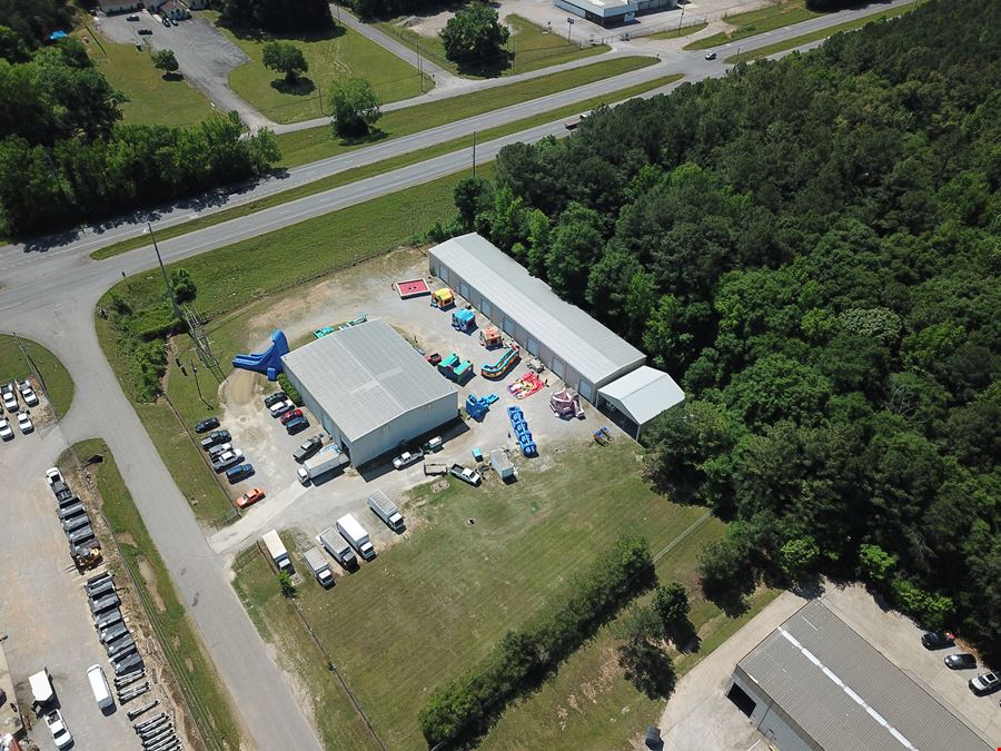 Freestanding Truck/Equipment Facility With Yard