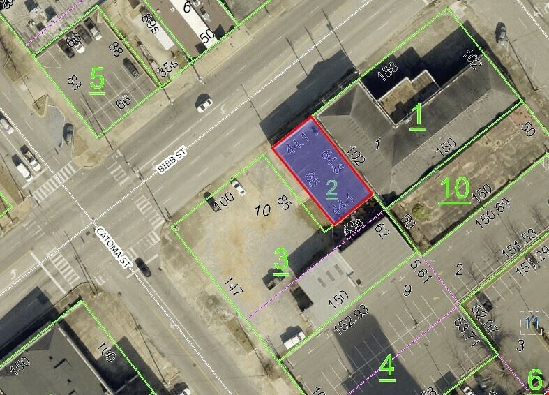 432 Bibb St. - 3,696 SF Retail Storefront w/ Parking