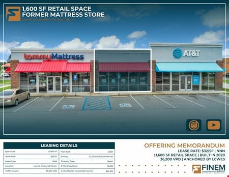 Preview of Retail space for Rent at 5440 South Columbia Avenue