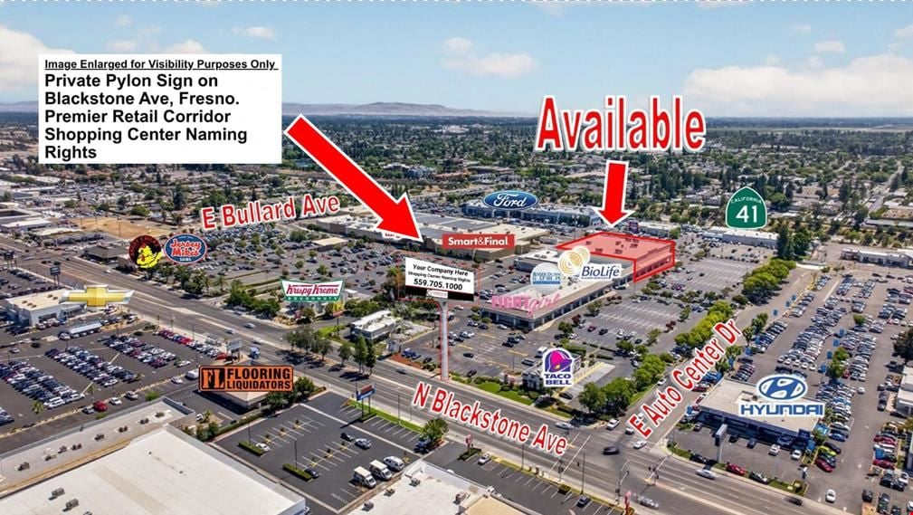 ±36,319 to ±67,259 SF Blackstone Ave Retail Building