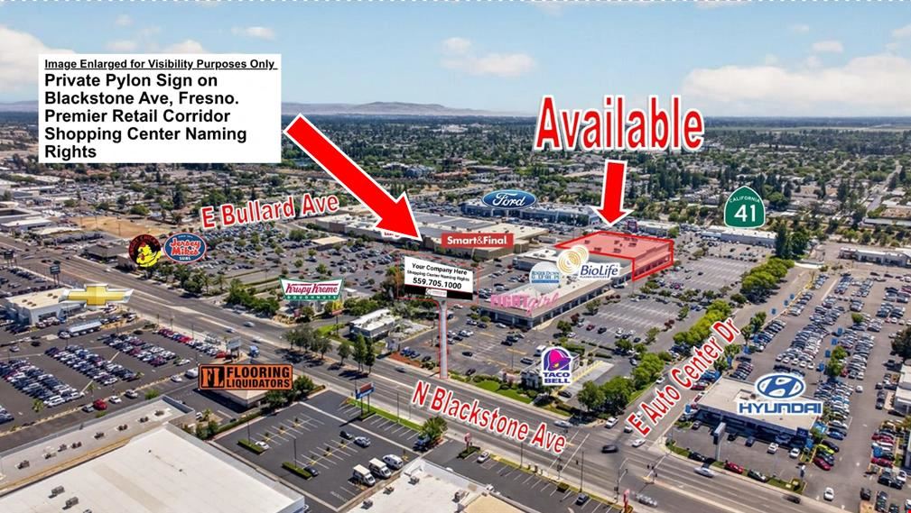 ±36,319 to ±67,259 SF Blackstone Ave Retail Building