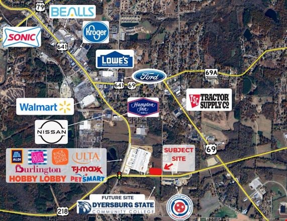 Preview of VacantLand space for Rent at Highway 218