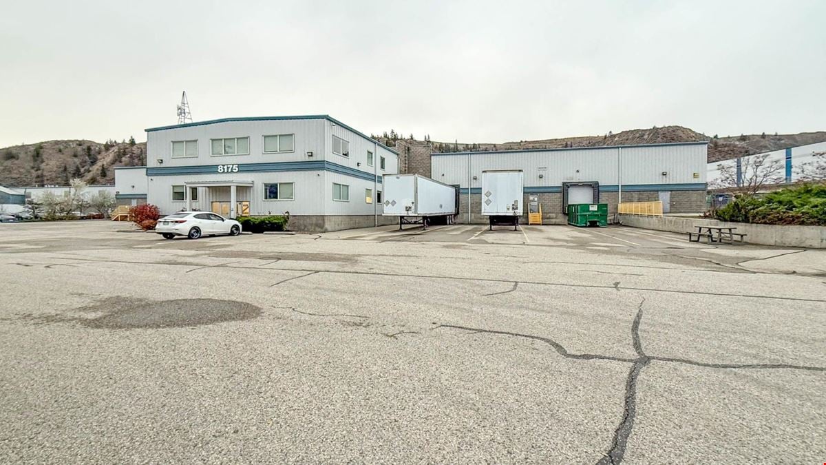 Freestanding distribution facility on 2.84 acres, available for lease