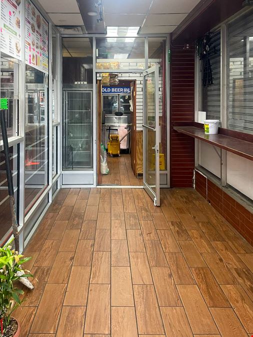 1,100 SF | 1420 Nostrand Avenue | Vented Retail with Glass Frontage for Lease
