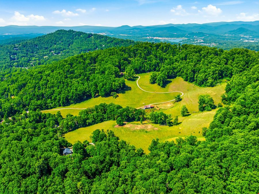 Rare South Asheville Estate Farm on ±80 Acres