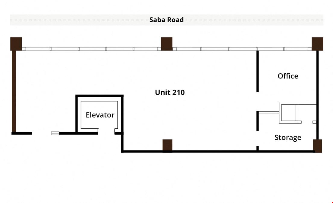 Unit 210 - 8010 Saba Road