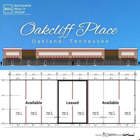 Preview of commercial space at  Oakcliff Drive