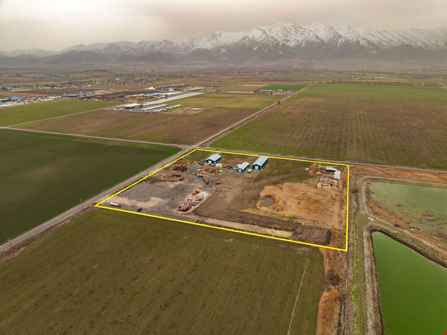 10 acre Industrial + 11,000 ± sf Building planned