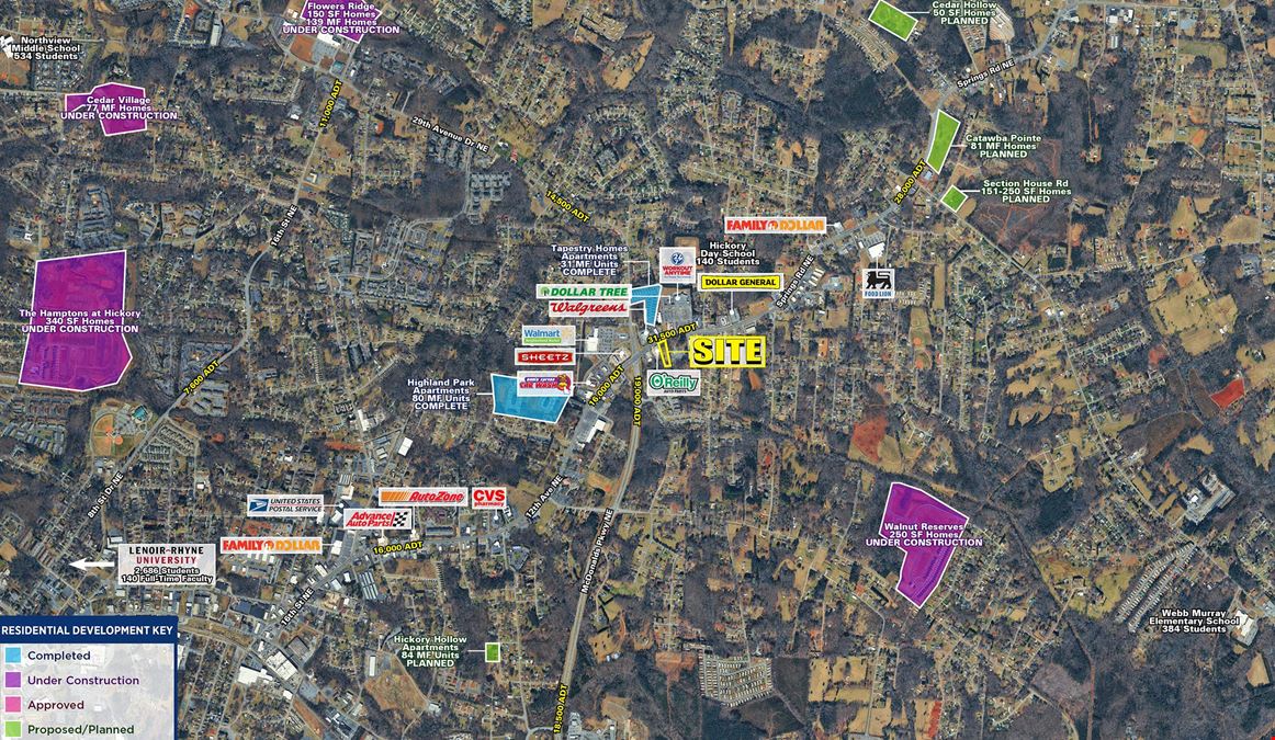 Springs Rd NE & McDonalds Pkwy NE
