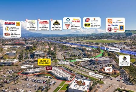 Preview of Retail space for Rent at 420-424 E Hospitality Lane