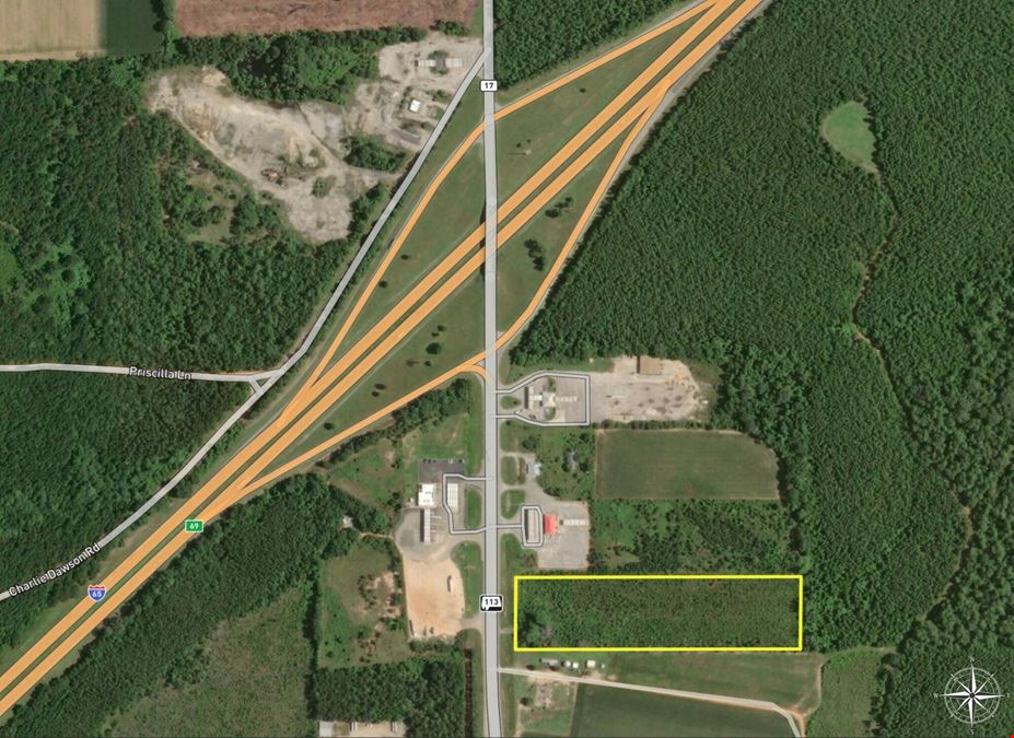 I-65 and Hwy 113 Commercial Lot